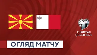 Північна Македонія — Мальта. Кваліфікаційний раунд. Євро-2024. Огляд матчу. 23.03.2023. Футбол