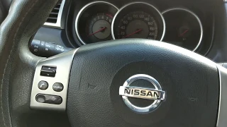 Сброс ошибки Airbag Nissan Tiida