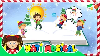 El Muñeco De Nieve ⛄🎄 Cuentos Infantiles 📚 Nati Musical ⭐