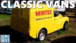 160 vintage & classic vans, inc Morris J-Type, Ford E83W, Bedford CA, Fordson 5cwt, A35 van etc