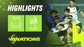 HIGHLIGHTS | Italy v France | Drama at the end! | Six Nations Under-20s