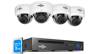 Hiseeu 5MP PoE Security Camera System with 3TB Hard Drive,