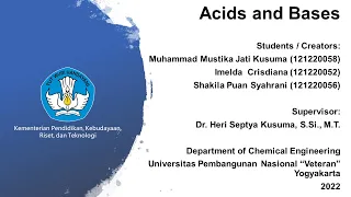 Acids and Bases