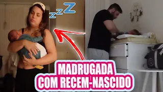 ROTINA DA MADRUGADA COM RECÉM NASCIDO * E mais 2 filhos | Kathy Castricini