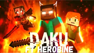 Minecraft!! Herobine X Daku | Herobine Vs Streve | ft(Daku) 😈🤯