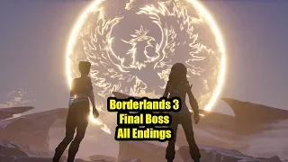 Borderlands 3 Final Boss Solo Amara | All Endings