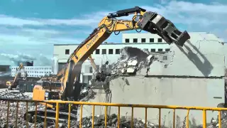 CAT 349E Building Demolition