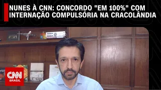 Ricardo Nunes diz à CNN que concorda "em 100%" com internação compulsória na Cracolândia | CNN 360º
