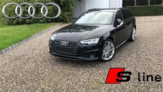 Audi A4 Avant 2.0 TDI S-line 2019 (190 Hp) | Walkaround & Launch