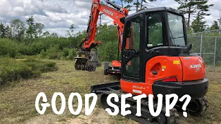 KUBOTA KX-040-4 & FAE DML/HY-VT 75 MULCHER 2 MONTHS LATER. WOULD I DO IT AGAIN?