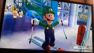 Downhill Skiing With Luigi