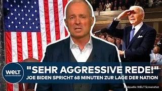 USA: Biden hält Rede zur Lage der Nation "Gelungen - aus Sicht der Demokraten!" State of the Union