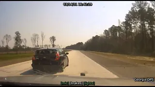 Georgia Trooper Has Rolling Gun Fight with Kidnapper During High Speed Pursuit