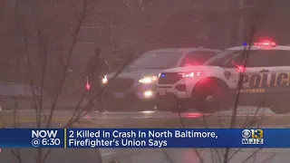 Two killed in crash in North Baltimore