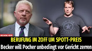 BERUFUNG IM ZOFF UM SPOTT-PREIS Becker will Pocher unbedingt vor Gericht zerren