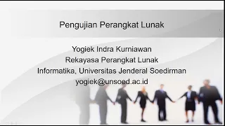 Pengujian Perangkat Lunak (Prinsip dan Implementasi) | Rekayasa Perangkat Lunak Pertemuan 8