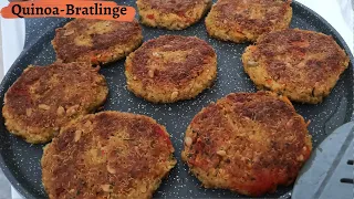 These quinoa patties are better than meat! Simple and gluten-free recipe!