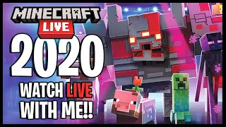 REACTING TO MINECRAFT LIVE 2020!! | MINECRAFT 1.17 REVEAL!! + MOB VOTE!!