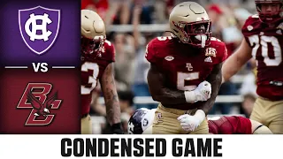 Holy Cross vs. Boston College Condensed Game | 2023 ACC Football