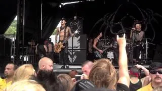 Black Veil Brides Live Warped Tour 2013