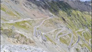 Stilfser Joch (4K) - mit der Harley durch Tirol/Südtirol im August 2022 - Tag 2