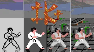 International Karate+ / IK+ -Versions Comparison- #115 #retrogaming #amiga #c64 #zx #cpc #atarist