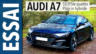 Audi A7 Sportback 55 TFSIe quattro s-line 2020, un grand coupé 4 portes plug-in hybride