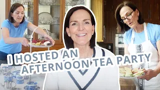 I HOSTED AN AFTERNOON TEA | Planning, Cooking, Shopping, Preparing