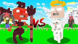 MELEK EV VS ŞEYTAN EV! 😇👿 - Minecraft