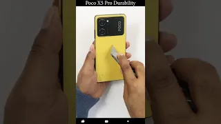 Weakest Smartphone of 2023 - POCO X5 Pro Durability Test #shorts #short