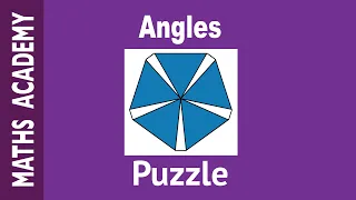 An animated angles puzzle from MathsAcademy.com.au