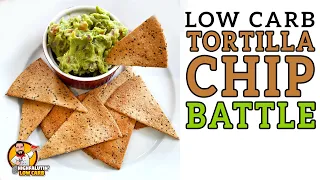 Low Carb TORTILLA CHIPS Battle - The BEST Keto Tortilla Chip Recipe!