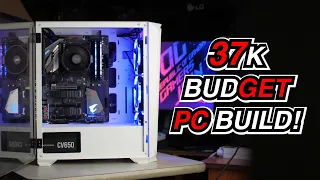 37K BUDGET Gaming PC TIMELAPSE Build ft. Ryzen 5 3400G | GPU upgrade READY with Aorus B450 Pro WiFi