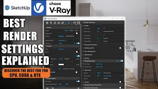 Best Render Settings | V-Ray for SketchUp | The most Essential Video for you #vray #3d