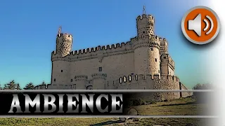 Relaxing Castle Explore - Silence & Ambience ASMR - Manzanares El Real