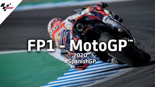 Watch the final 3 minutes of MotoGP FP1 | 2020 #SpanishGP