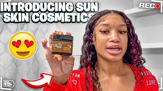 Introducing My Brand, Sun Skin Cosmetics | Updated Morning/Night Skin Care Routine 🤎🧡