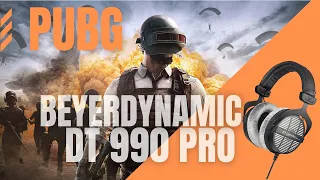 Beyerdynamic DT 990 Pro Sound Demo in PUBG