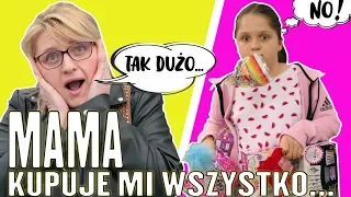 MAMA KUPUJE MI WSZYSTKO CO WYBIORĘ 😍 PREZENTY NA DZIEŃ DZIECKA 🌈