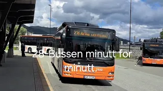 28-Bussen minutt for minutt. 🇧🇻