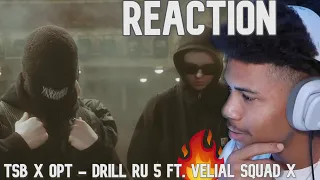 TSB x OPT - DRILL RU 5 ft. VELIAL SQUAD x MEEP (Official Video) Reaction!!!🔥🔥