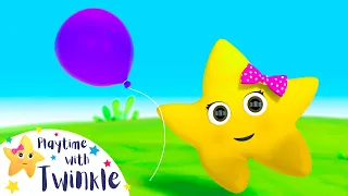 Twinkle And The Balloons | Kids Songs & Nursery Rhymes | ABC & 123 | Learn with Twinkle