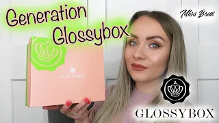 *SPOILER* GENERATION GLOSSYBOX UNBOXING 2021 | LIMITED EDITION GLOSSYBOX - MISS BOUX