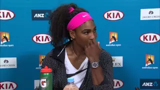 Serena Williams press conference (Final) - Australian Open 2015