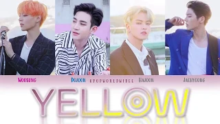 The Rose (더로즈) - YELLOW Lyrics [Coldplay Cover] (Color Coded Lyrics)