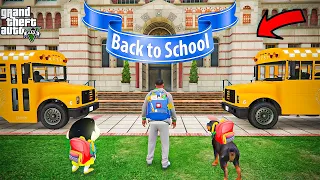 GTA 5 : Franklin Going To School With Shinchan in GTA 5 ! (Hindi) | Amaan Ansari