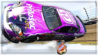 I BROKE THE GAME'S BRAIN // NASCAR 08 Blowovers