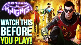 Gotham Knights -  Important Gameplay Details You Absolutely Need To Know Before Playing!