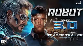 Robot 3 (2024) | Teaser Trailer (Hindi) | Rajinikanth, Hrithik Roshan | Shankar Subaskaran