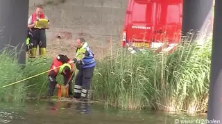 11-07-2013 - Duikteams ingezet voor fuik vol paling, Rilland